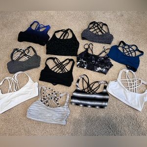 Lululemon bra bundle 11 pieces